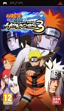 Naruto Shippuden - Ultimate Ninja Heroes 3 (EU) box cover front